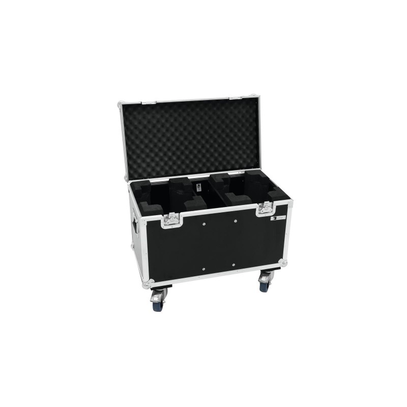 ROADINGER Flightcase 2x TMH-X5 with Wheels